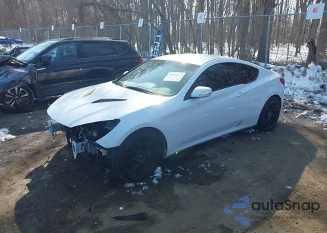 2015 Hyundai Genesis 3.8 R-Spec from USA, damaged, VIN KMHHU6KJ6FU128109